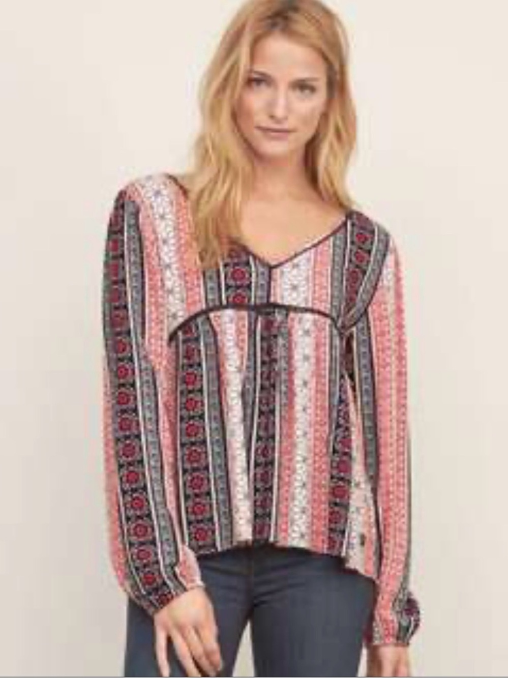 Abercrombie & fitch large peasant shirt 582